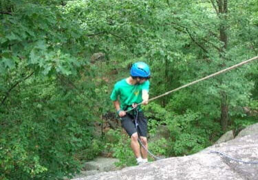 Rock climbing